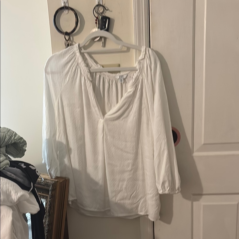 Women's White Blouse